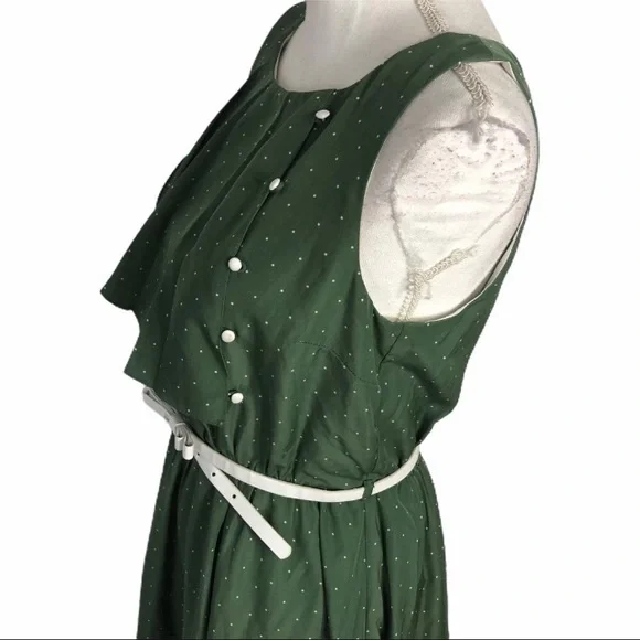 ModCloth Myrtlewood Very Sage Advice Dress Medium - Picture 5 of 15